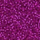 Miyuki seed beads 11/0 - Silver lined dyed fuchsia 11-1340